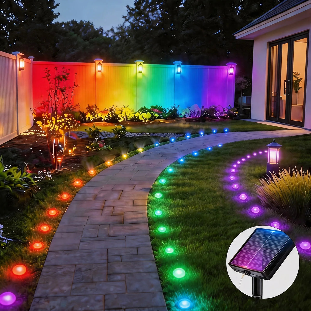 GlowPath Solar Garden Lights