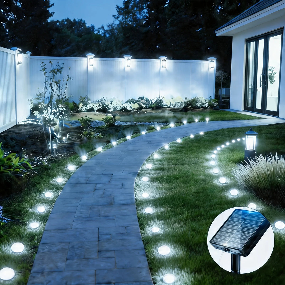 GlowPath Solar Garden Lights