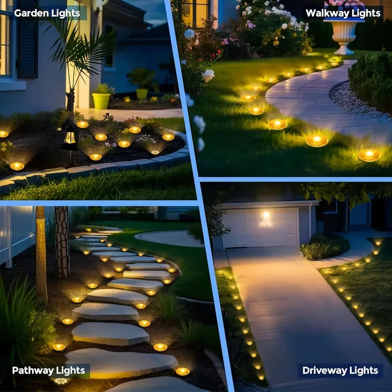 GlowPath Solar Garden Lights