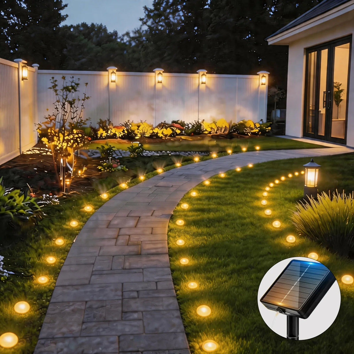 GlowPath Solar Garden Lights
