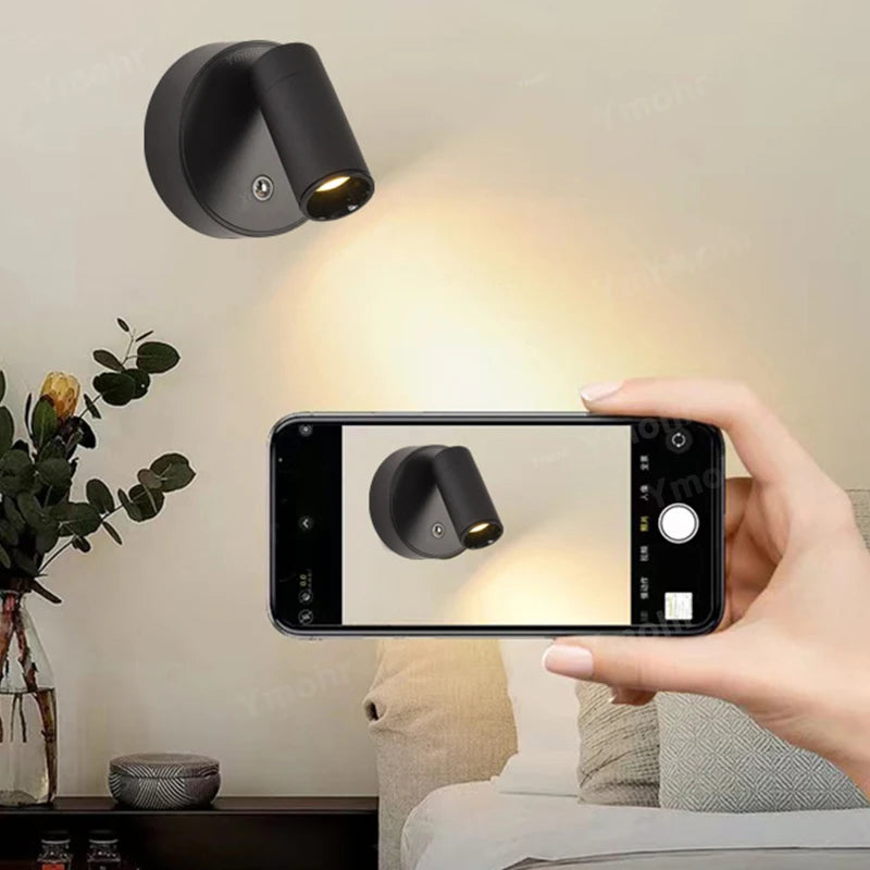 PivotGlow Magnetic Wall Light