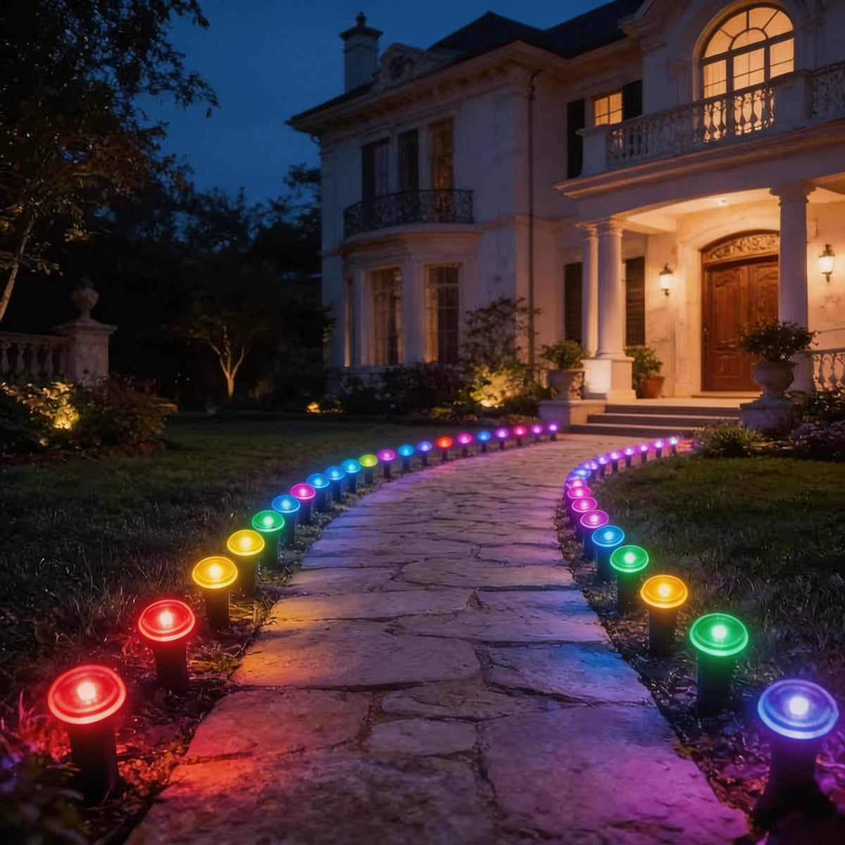 GlowPath Solar Garden Lights