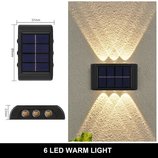 Solara Up & Down Solar Wall Lights