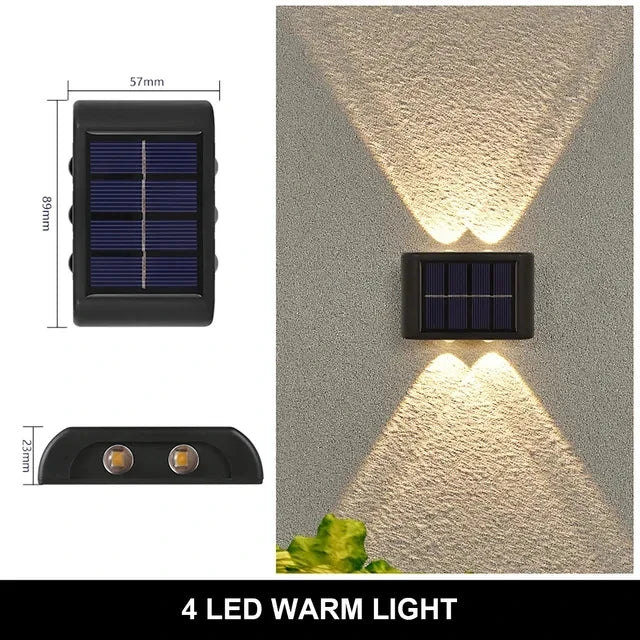 Solara Up & Down Solar Wall Lights