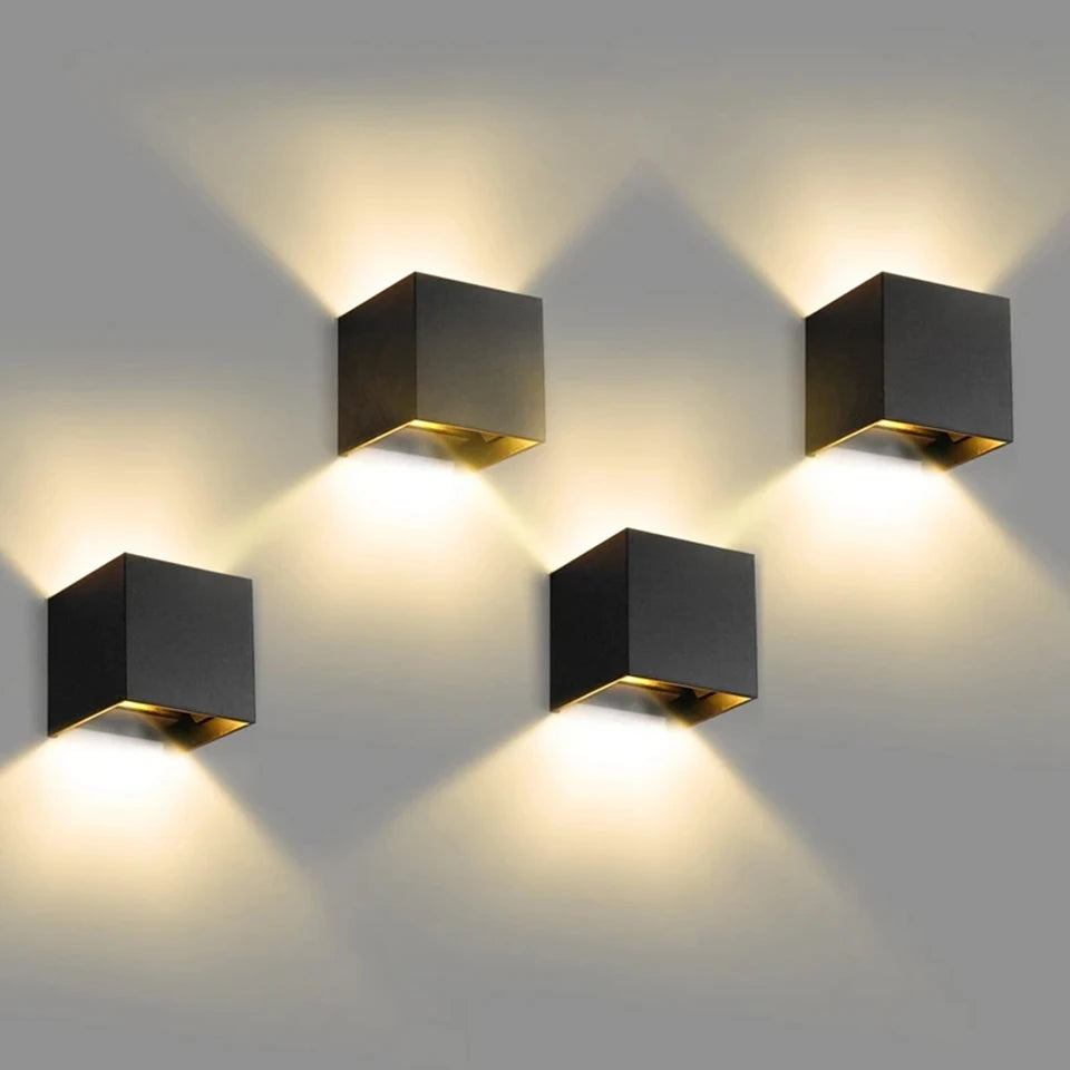 ArcCube Up & Down Wall Light