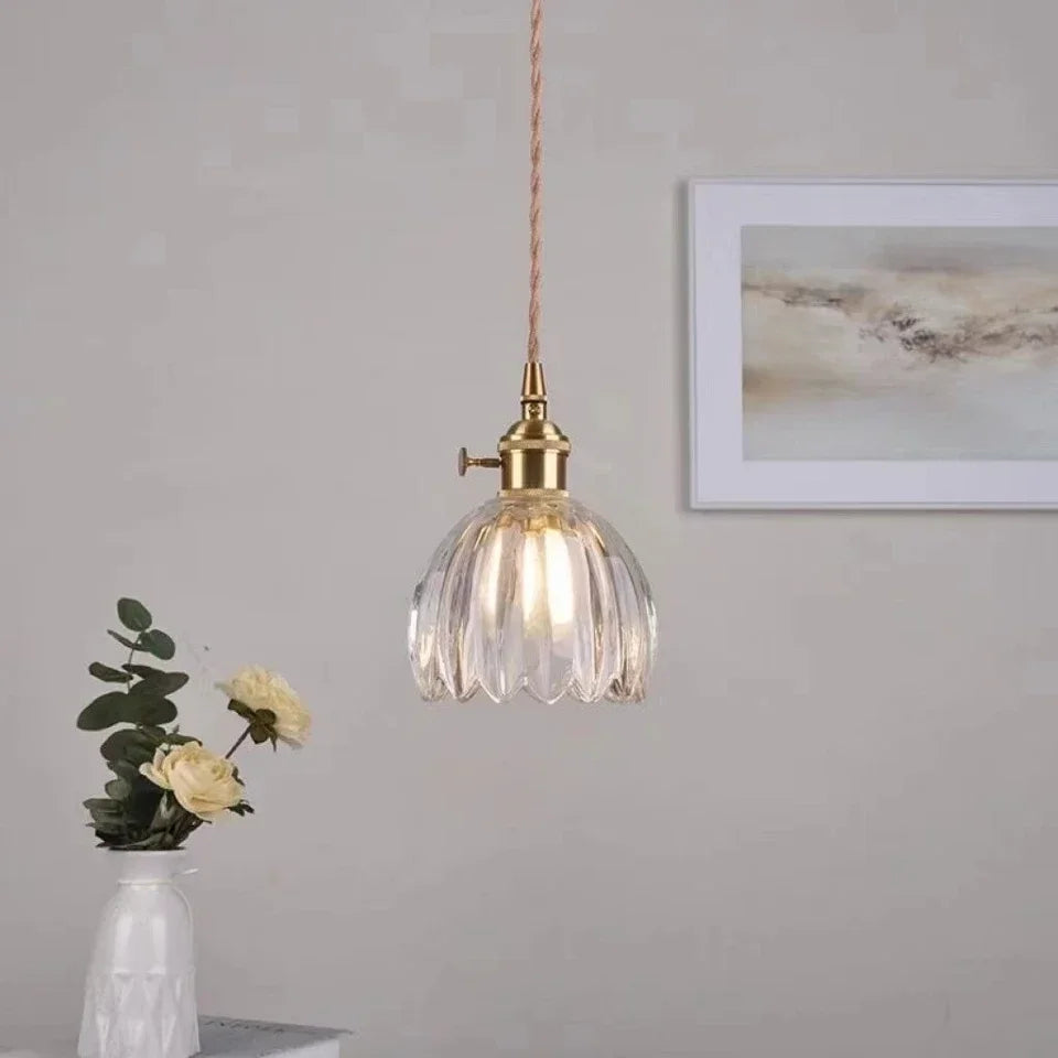 Flora Glass Pendant Light