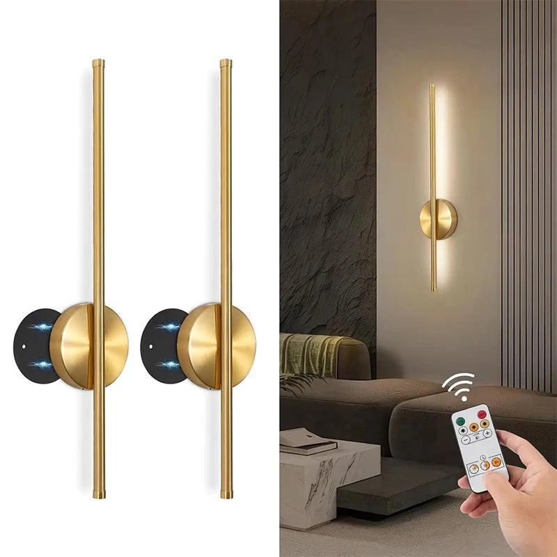 Linea Wireless Dimmable Wall Sconce