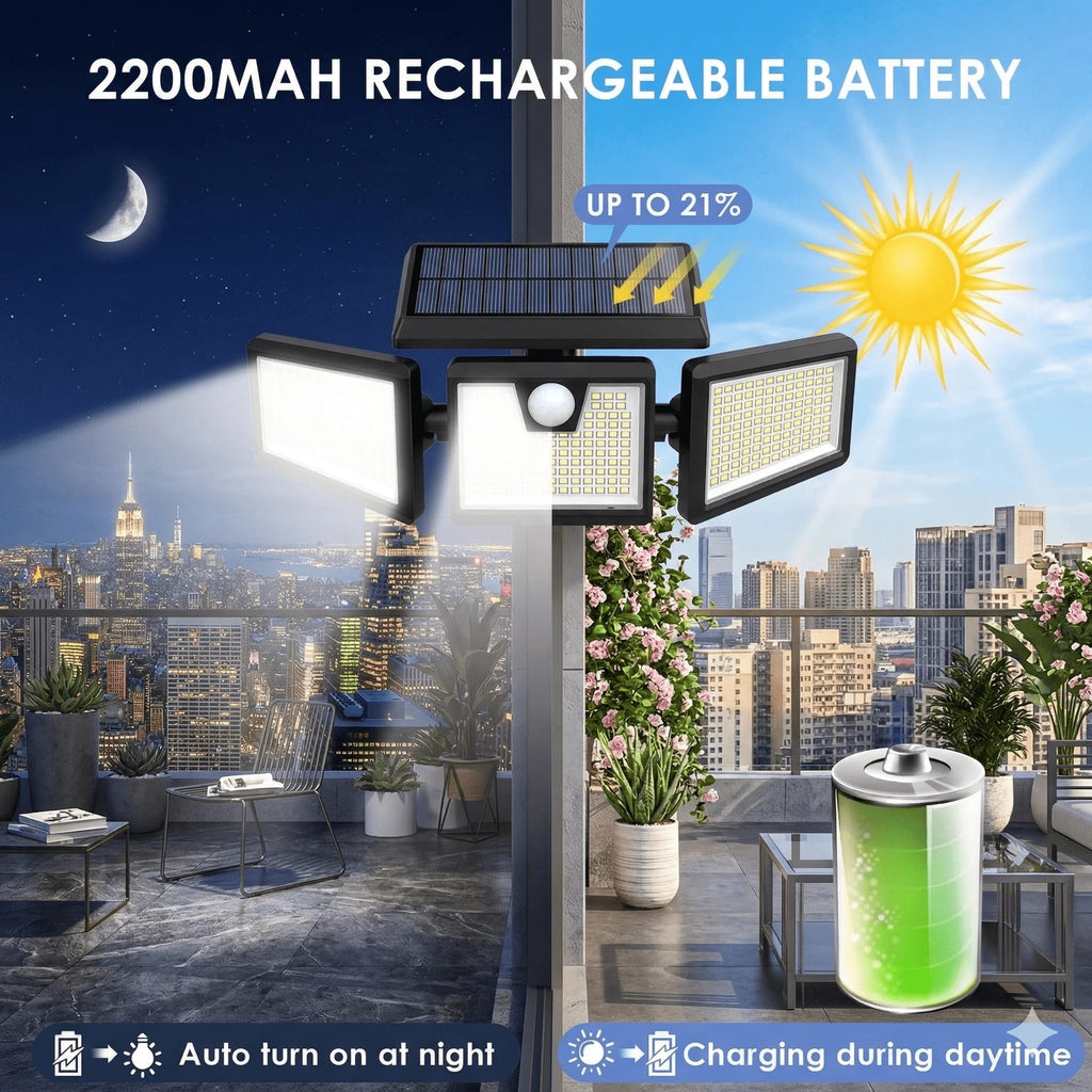 Sentinel Solar Motion Wall Light