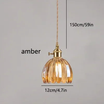 Flora Glass Pendant Light