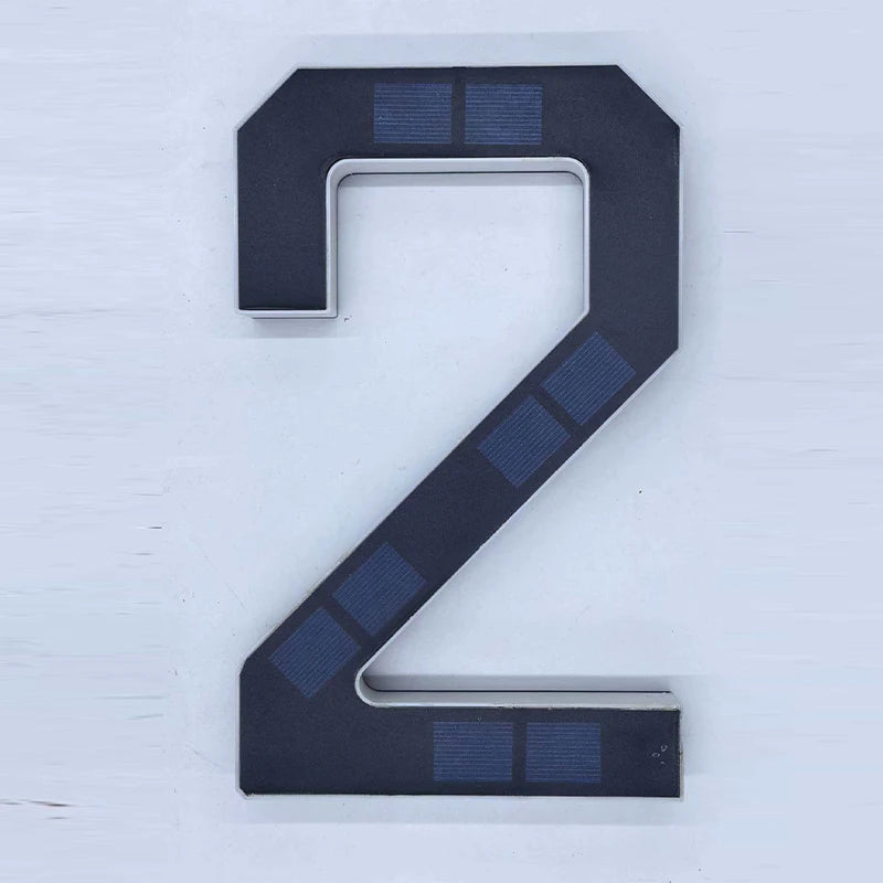 LumaAddress Solar House Number Light