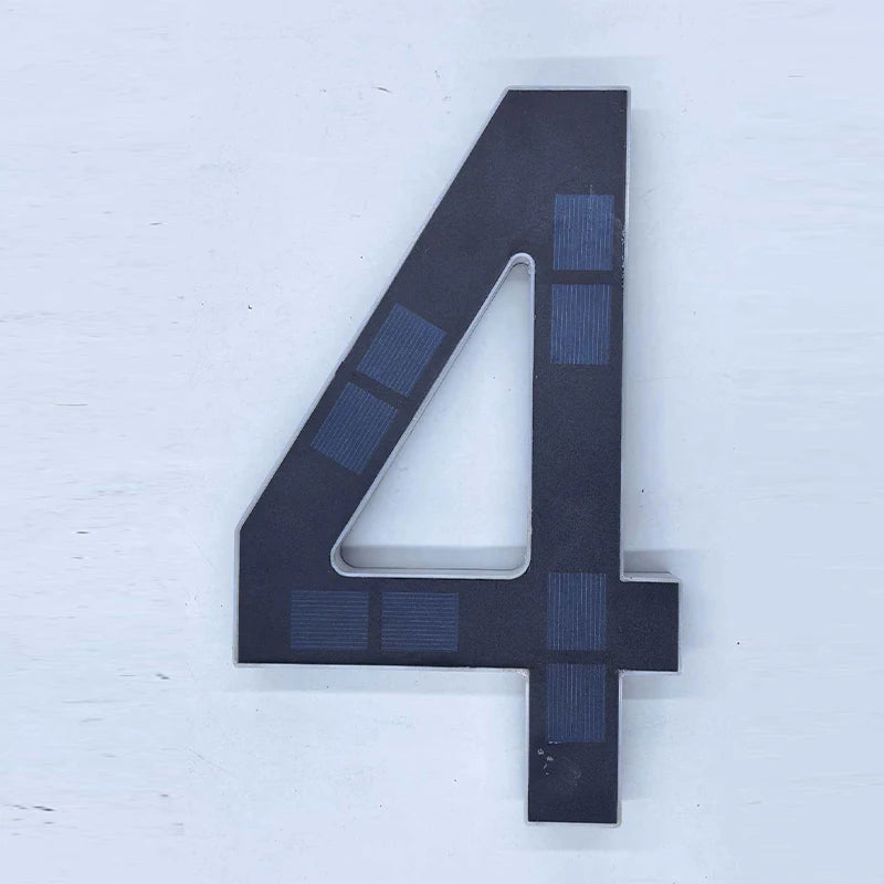 LumaAddress Solar House Number Light