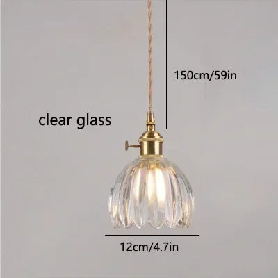 Flora Glass Pendant Light