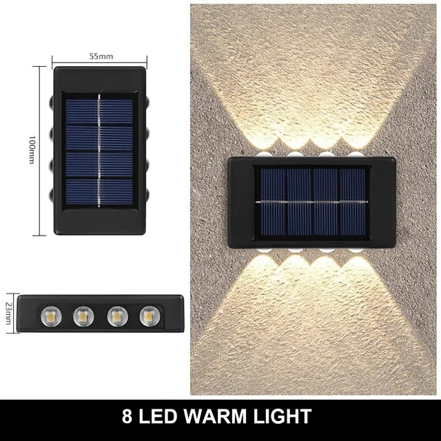 Solara Up & Down Solar Wall Lights