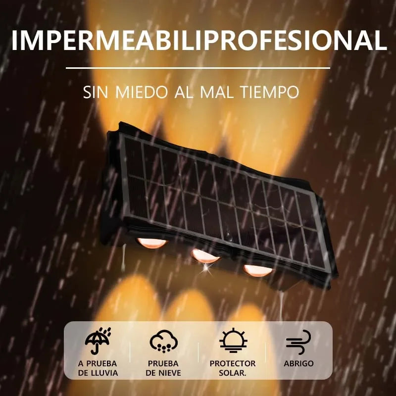 Solara Up & Down Solar Wall Lights