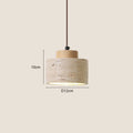 Sora Travertine Pendant Light