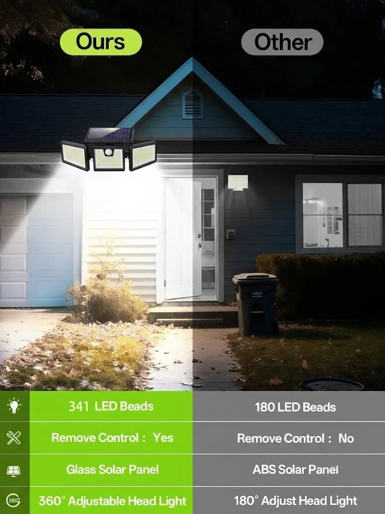 Sentinel Solar Motion Wall Light