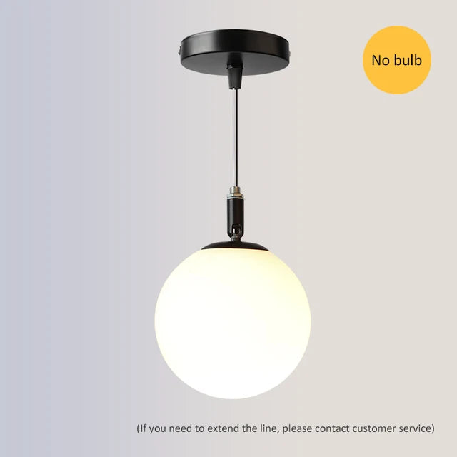 Orbis Glass Globe Ceiling Light