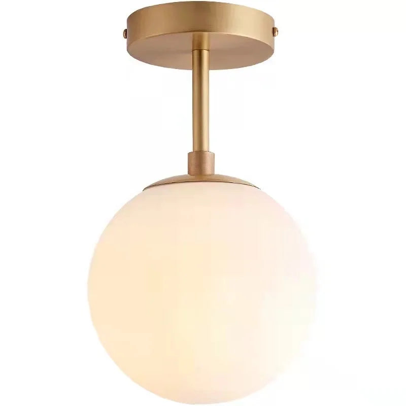 Orbis Glass Globe Ceiling Light