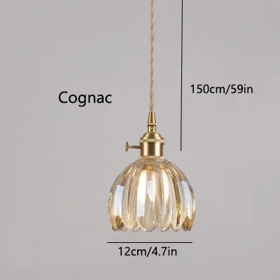 Flora Glass Pendant Light