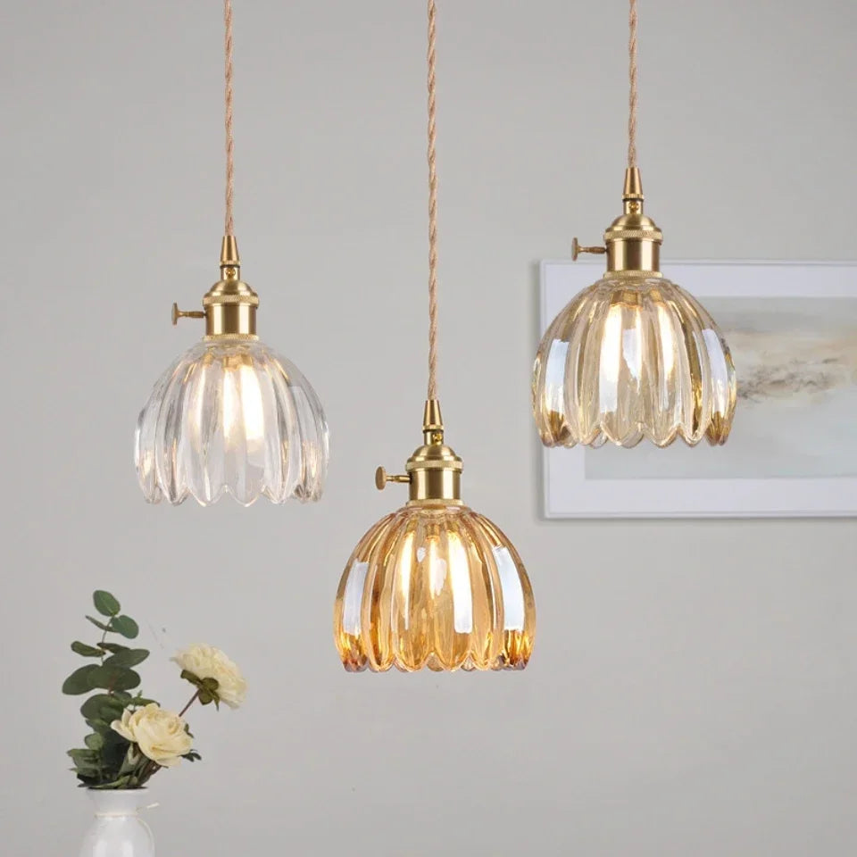 Flora Glass Pendant Light