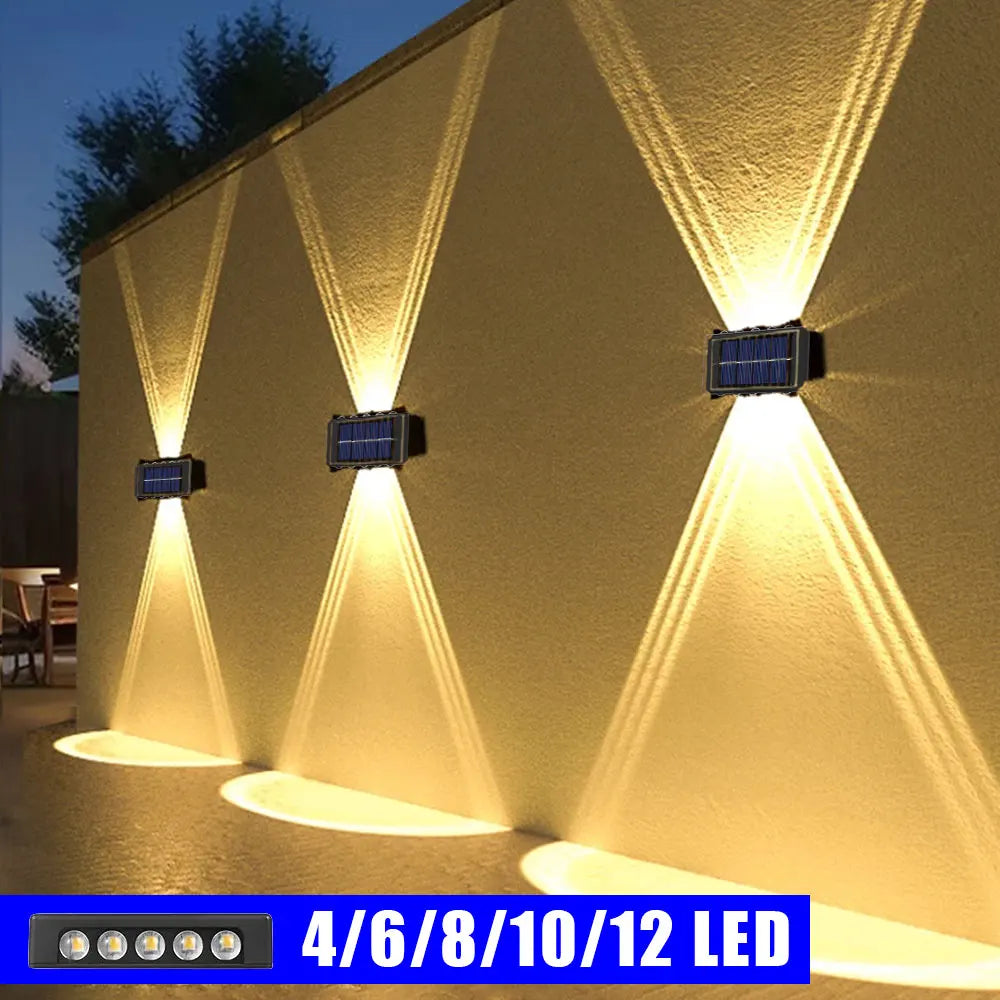 Solara Up & Down Solar Wall Lights