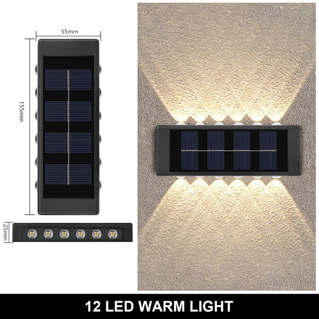 Solara Up & Down Solar Wall Lights