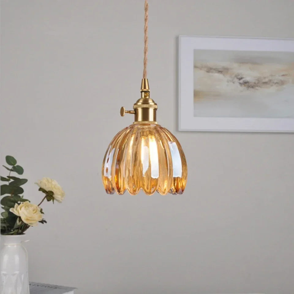 Flora Glass Pendant Light