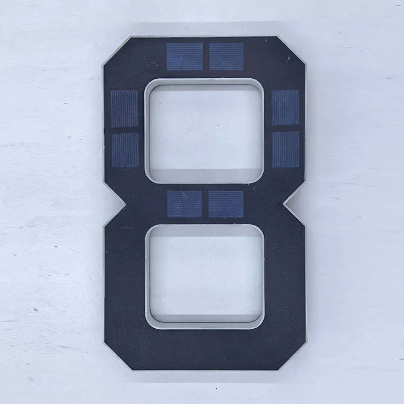 LumaAddress Solar House Number Light