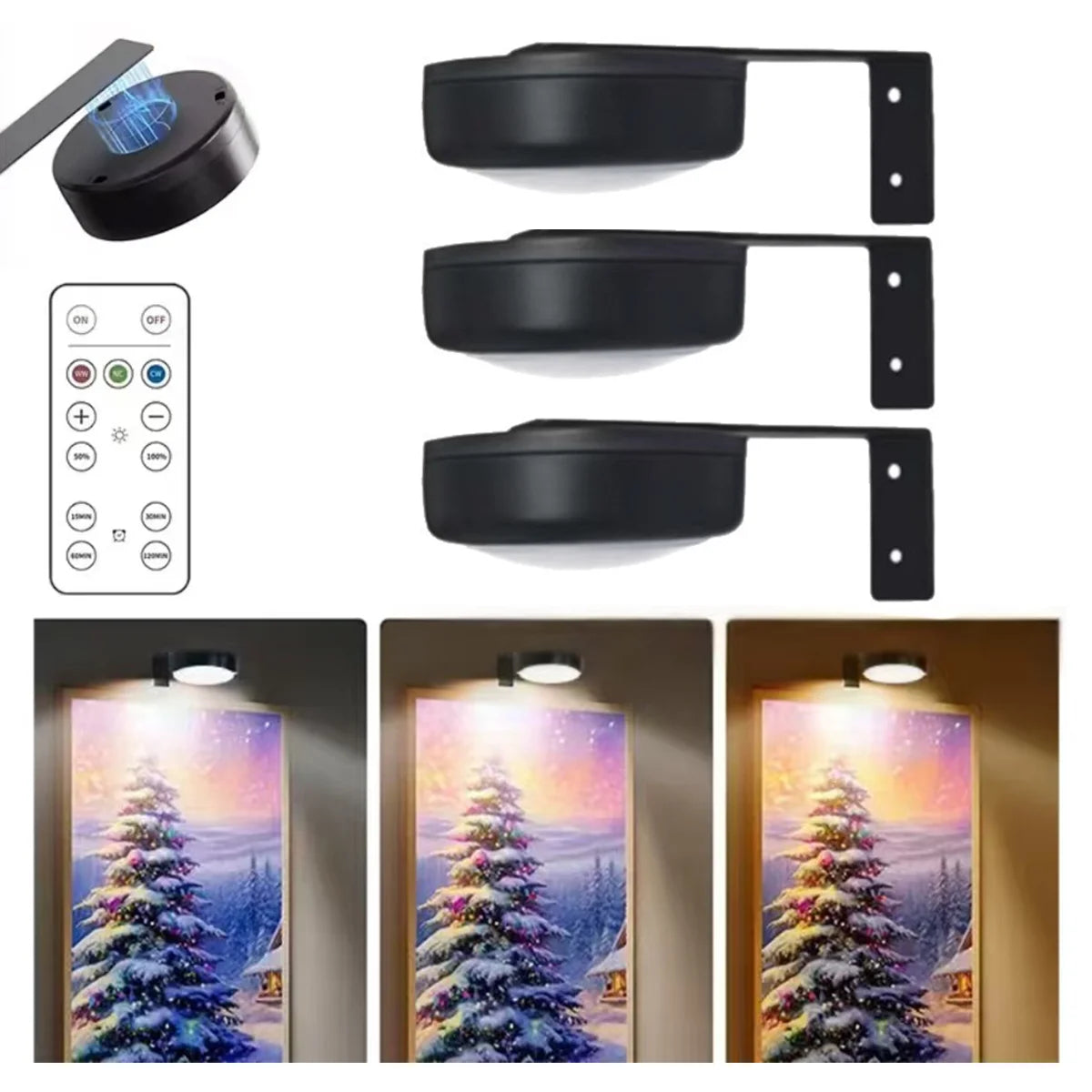 GalleryGlow Wireless Picture Light