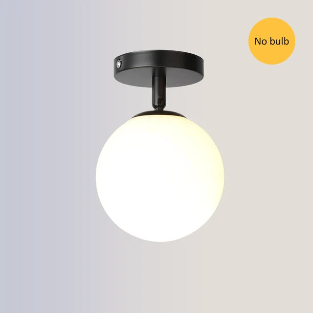 Orbis Glass Globe Ceiling Light