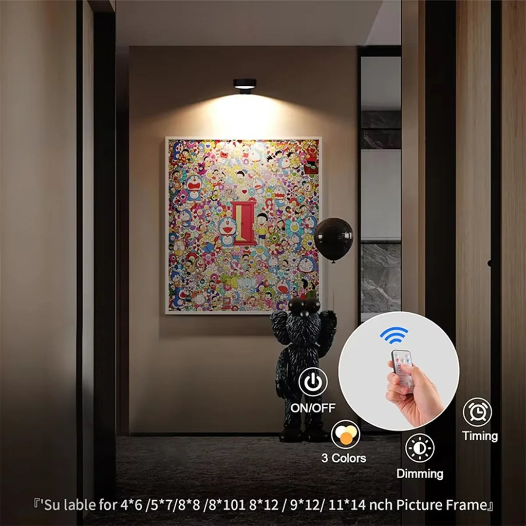 GalleryGlow Wireless Picture Light