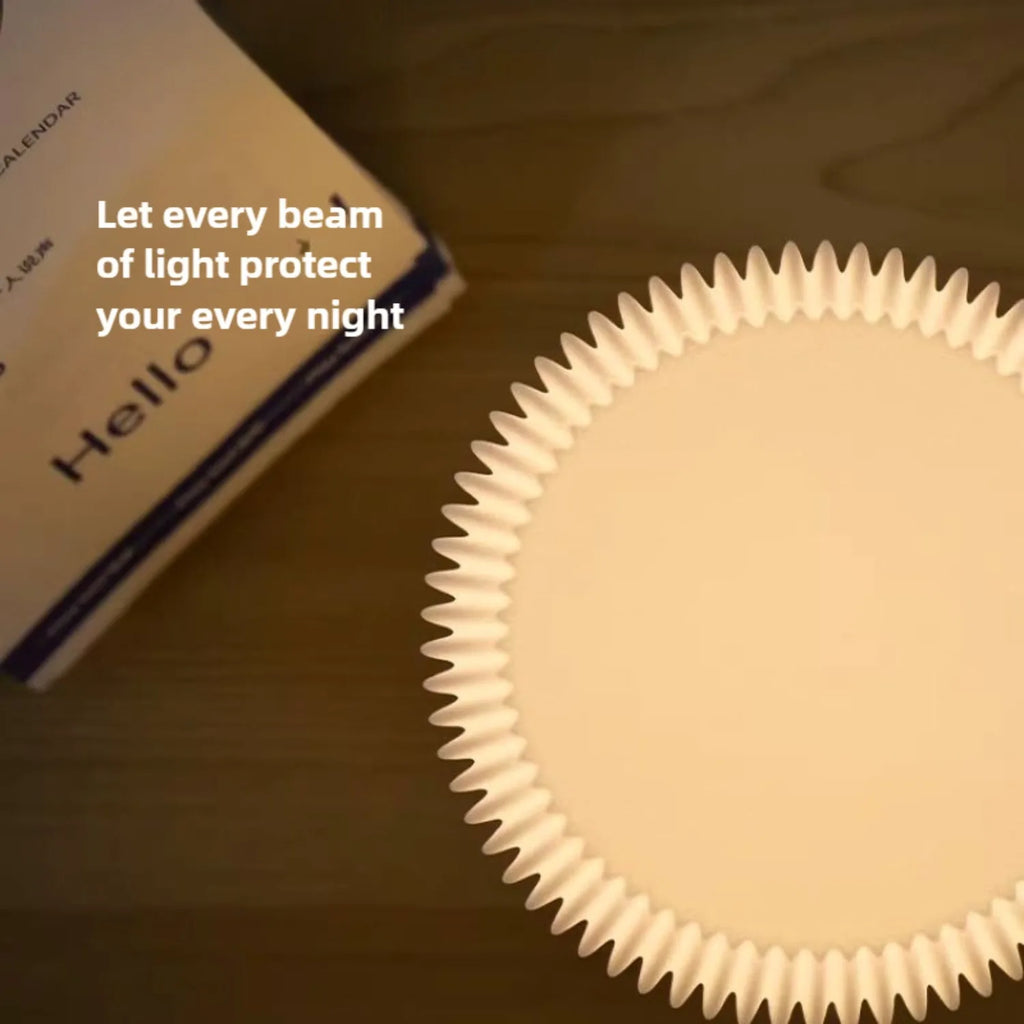 Noma Wood Touch Bedside Lamp