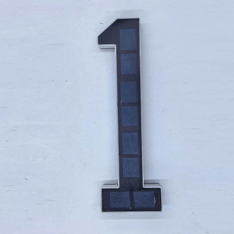 LumaAddress Solar House Number Light